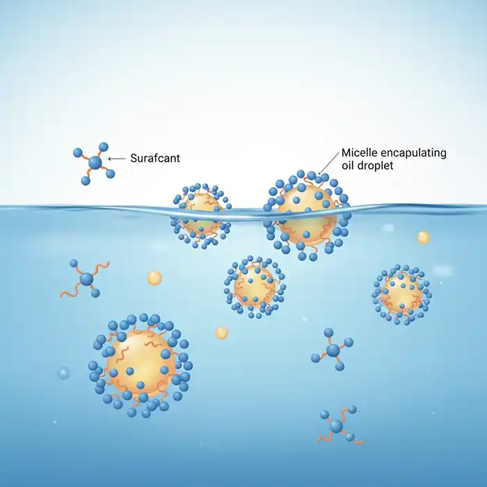 سورفکتانت‌ها (Surfactants) یا مواد فعال سطحی