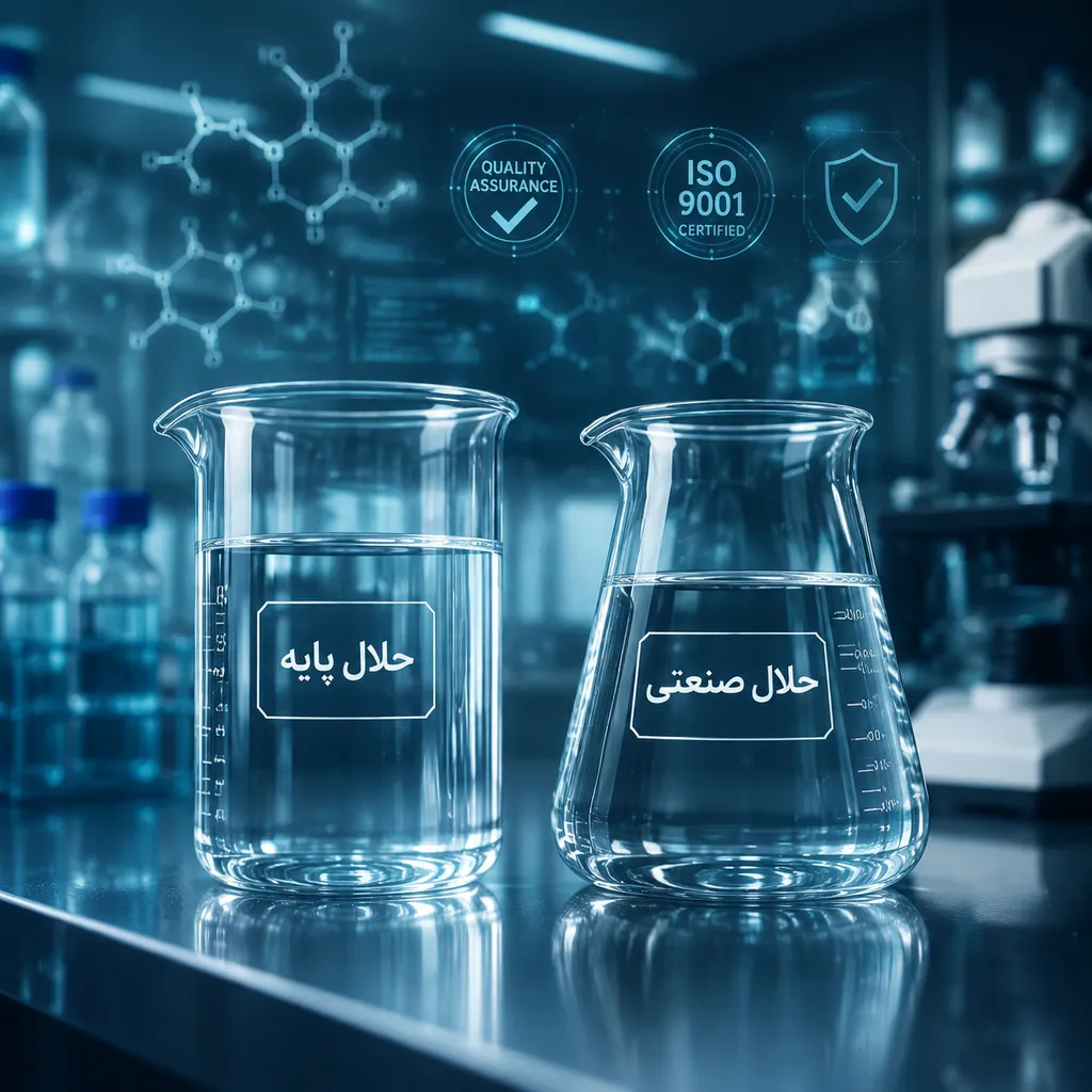 ررسی آزمایشگاهی تفاوت فرمولاسیون حلال پایه و حلال صنعتی